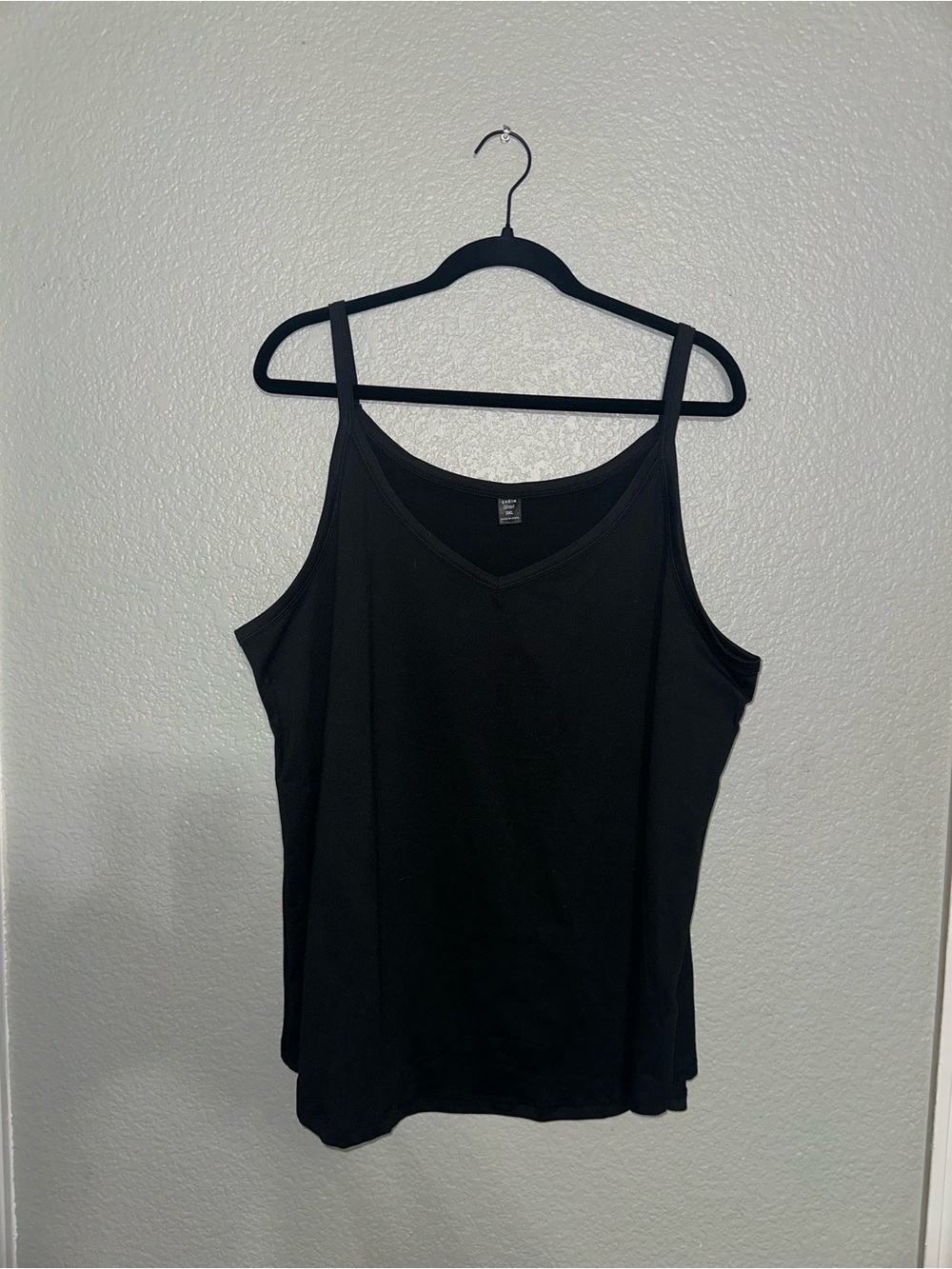NWOT SHEIN Black V-Neck Camisole Tank Top